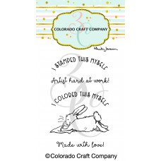 Colorado Craft Company - Back Card Bunny Mini (Anita Jeram)