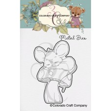 Colorado Craft Company - Kris Lauren ~ Sleeping Mouse Mini Die