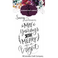 Colorado Craft Company - Savvy Sentiments - Merry and Bright Mini