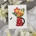 A Pocket Full of Happiness - Honeycomb Background Die