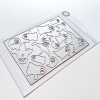 A Pocket Full of Happiness - Ghost Background Cover Plate