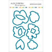 Alex Syberia Designs - Watercolour Flowers Die Set