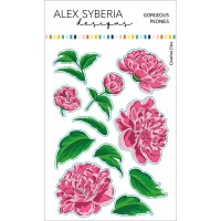 Alex Syberia Designs - Gorgeous Peonies Die Set