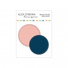 Alex Syberia Designs - Nested stitched circle die set