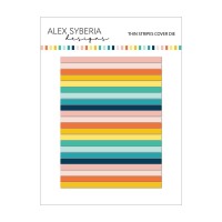 Alex Syberia Designs - Thin Stripes Cover Die