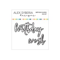 Alex Syberia Designs - Birthday and Wish Die Set