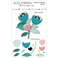 Alex Syberia Designs - Fantasy Flowers Die Set