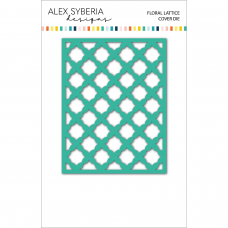 Alex Syberia Designs - Floral Lattice Cover Die