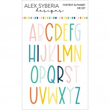 Alex Syberia Designs - Foxtrot Alphabet Die Set
