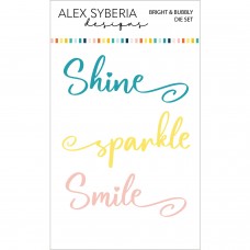 Alex Syberia Designs - Bright & Bubbly Die Set