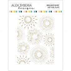 Alex Syberia Designs - Brilliant Burst Hot Foil Plate