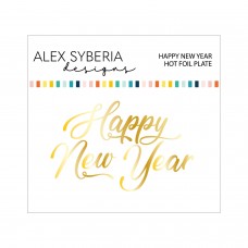 Alex Syberia Designs - Happy New Year Hot Foil Plate