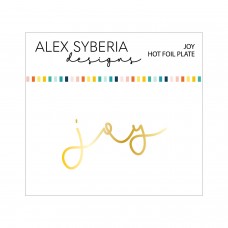 Alex Syberia Designs - Joy Hot Foil Plate