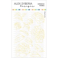 Alex Syberia Designs - Gorgeous Peonies Hot Foil
