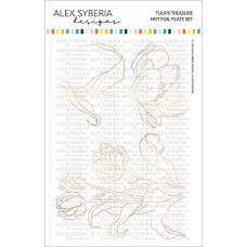 Alex Syberia Designs - Tulips Treasure Hot Foil Plate Set