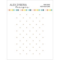 Alex Syberia Designs - Tiny Dots Hot Foil Plate