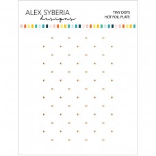 Alex Syberia Designs - Tiny Dots Hot Foil Plate