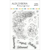 Alex Syberia Designs - Floral Medley Stamp Set