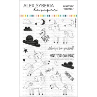 Alex Syberia Designs - Always Be Yourself Stamp Set