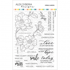 Alex Syberia Designs - Spring Garden Stamp Set