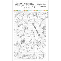 Alex Syberia Designs - Pengu-tastic Holiday Stamp Set