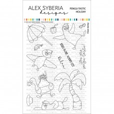 Alex Syberia Designs - Pengu-tastic Holiday Stamp Set