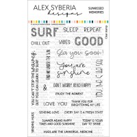 Alex Syberia Designs - Sunkissed Memories Stamp Set Alex Syberia Designs - Sunkissed Memories Stamp Set