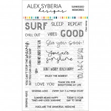 Alex Syberia Designs - Sunkissed Memories Stamp Set