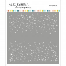 Alex Syberia Designs - Festive Fun Layering Stencil Set