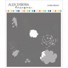 Alex Syberia Designs - Floral Medley Stencil Set