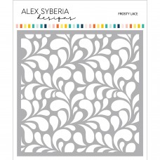 Alex Syberia Designs - Frosty Lace Stencil