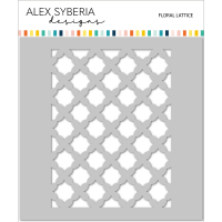 Alex Syberia Designs - Floral Lattice Stencil