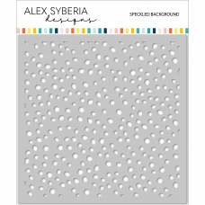 Alex Syberia Designs - Speckled Background Stencil