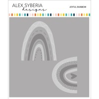 Alex Syberia Designs - Joyful Rainbow Stencil Set