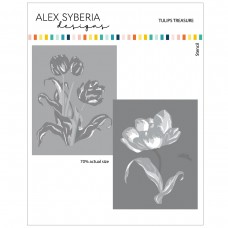 Alex Syberia Designs - Tulips Treasure Stencil Set