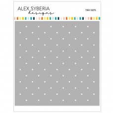 Alex Syberia Designs - Tiny Dots Stencil