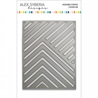 Alex Syberia Designs - Modern Stripes Cover Die