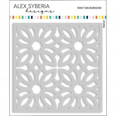 Alex Syberia Designs - Fancy Background Stencil