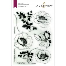 Altenew - Wallpaper Art Stamp Set