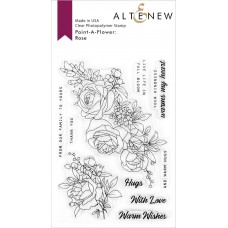 Altenew - Paint-A-Flower: Rose Outline Stamp Set