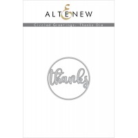 Altenew - Circled Greetings: Thanks Die