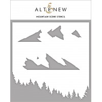 Altenew - Mountain Scene Stencil