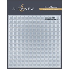 Altenew - Rows of Squares 3D Embossing Folder