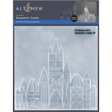 Altenew - Geometric Castle 3D Embossing Folder 