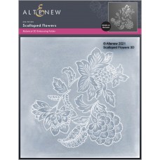Altenew - Scalloped Flowers 3D Embossing Folder