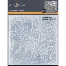 Altenew - Zentangle Patterns 3D Embossing Folder 