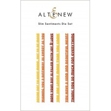 Altenew - Slim Sentiments Die Set