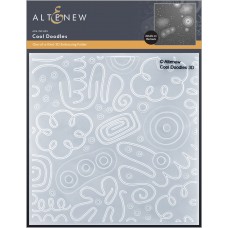 Altenew - Cool Doodles 3D Embossing Folder