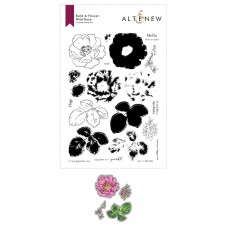 Altenew - Build-A-Flower: Wild Rose Layering Stamp & Die Set