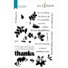 Altenew - Floral Thanks Stamp Set